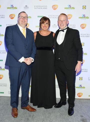 James Wall, Julie Doherty and Barry McEntee  at the Barretstown 25th Anniversary Gala Ball at the RDS, Basllsbridge, Dublin.

Pic: Brian McEvoy Photography
