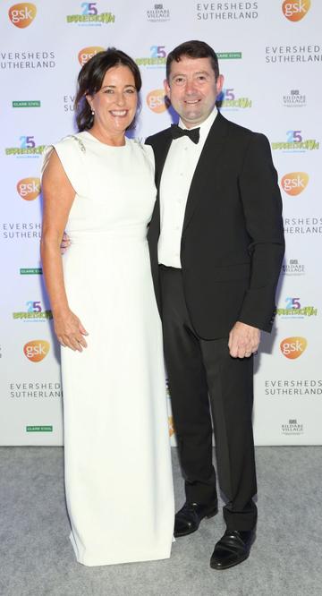 Audrey O'Dwyer and Conor O'Dwyer at the Barretstown 25th Anniversary Gala Ball at the RDS, Basllsbridge, Dublin.

Pic: Brian McEvoy Photography
