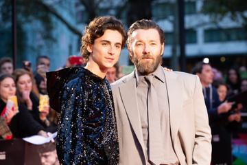 Timothee Chalamet and Joel Edgerton at The King UK Premiere during the 63rd BFI London Film Festival at Odeon Luxe Leicester Square on 3rd October 2019.

Photos: Netflix