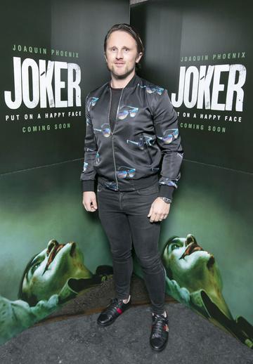 Richard Keatley at the special 70mm screening of Todd Phillips Joker at the IFI Dublin.
Pic: Brian McEvoy Photography