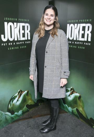 Odessa Stafford at the special 70mm screening of Todd Phillips Joker at the IFI Dublin.
Pic: Brian McEvoy Photography
