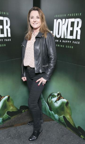 Ricarda McConnon at the special 70mm screening of Todd Phillips Joker at the IFI Dublin.
Pic: Brian McEvoy Photography