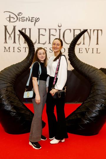 Kimn Fitzgerald and Mia Fitzgerald (16) from Clondalkin pictured at the special family preview screening of Disney’s MALEFICENT: MISTRESS OF EVIL, in the Odeon Point Village. Picture Andres Poveda
