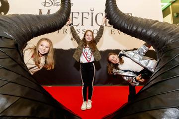 The special family preview screening of Disney’s MALEFICENT: MISTRESS OF EVIL, in the Odeon Point Village. Picture Andres Poveda