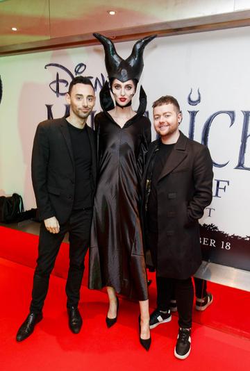 John Bowes and Aidan Darcy from Brown Sugar pictured a the special preview screening of Disney's “Maleficent: Mistress of Evil' at the Light House Cinema, Dublin. Picture: Andres Poveda