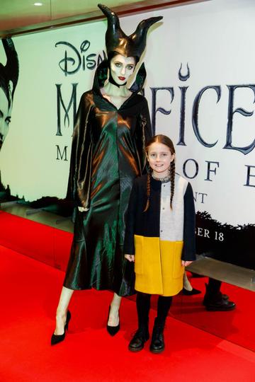 Cherry Farrell (8) from Cabra pictured a the special preview screening of Disney's “Maleficent: Mistress of Evil' at the Light House Cinema, Dublin. Picture: Andres Poveda