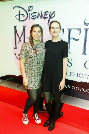 Roxanne Kerrigan and Jane Roland pictured a the special preview screening of Disney's “Maleficent: Mistress of Evil' at the Light House Cinema, Dublin. Picture: Andres Poveda