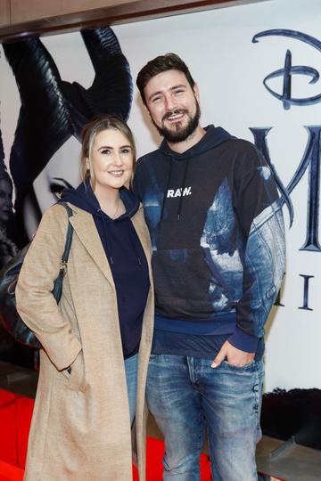 Etaoin Corr and Jason Boland pictured a the special preview screening of Disney's “Maleficent: Mistress of Evil' at the Light House Cinema, Dublin. Picture: Andres Poveda