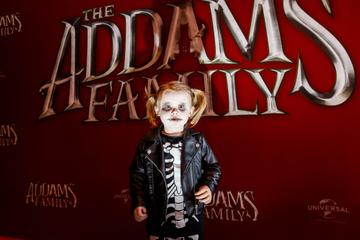 Willow Reid (2) from Dublin (8) pictured at a special preview screening of The Addams Family at the Light House Cinema, Dublin.  Picture: Andres Povedaeda