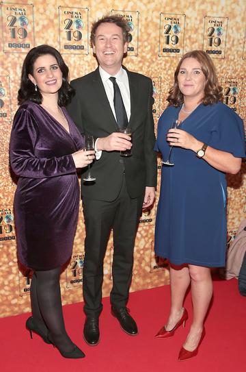 Tracey O Brien, David Reid and Margaret Greene pictured at the Irish Cinema Ball 2019 in aid of the Irish Cinematograph Trade Benevolent Fund (ICTBF ) at The Shelbourne Hotel, Dublin This year's theme was the iconic 'Studio 54'.
Pic: Brian McEvoy.