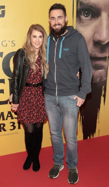 Laura Connolly and Robert Hughes at the special preview screening of Doctor Sleep at the Light House Cinema, Dublin. Pic: Brian McEvoy.