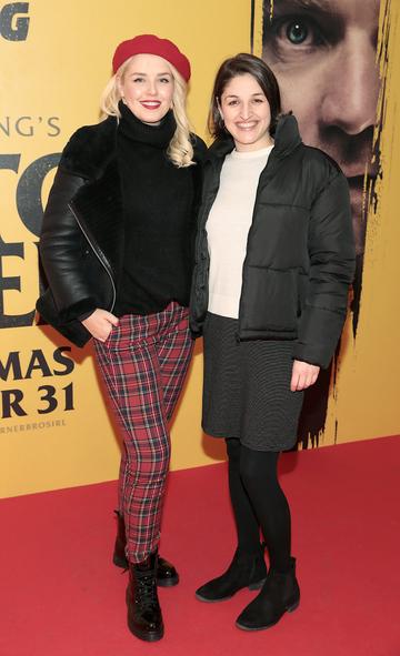 Rebecca Grimes and Myree Yergainharsian at the special preview screening of Doctor Sleep at the Light House Cinema, Dublin. Pic: Brian McEvoy.