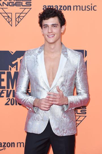 Xavier Serrano attends the MTV EMAs 2019 at FIBES Conference and Exhibition Centre on November 03, 2019 in Seville, Spain. (Photo by Kate Green/Getty Images for MTV)