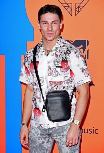 Joey Essex attends the MTV EMAs 2019 at FIBES Conference and Exhibition Centre on November 03, 2019 in Seville, Spain. (Photo by Kate Green/Getty Images for MTV)