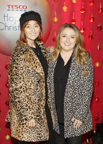 Hannah O'Connell and Rebecca Shekleton at the Tesco 2019 Christmas Showcase in Dublin’s Iveagh Garden Hotel. 

Photo: Kieran Harnett