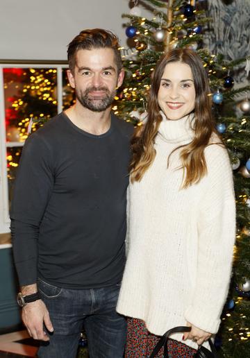 Mike Sheridan and Jo Linehan at the Tesco 2019 Christmas Showcase in Dublin’s Iveagh Garden Hotel. 

Photo: Kieran Harnett