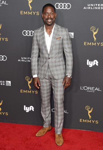 BEVERLY HILLS, CA - SEPTEMBER 20:  Sterling K. Brown arrives as the Television Academy Honors Emmy Nominated Performers at Wallis Annenberg Center for the Performing Arts on September 20, 2019 in Beverly Hills, California.  (Photo by Gregg DeGuire/Getty Images)
