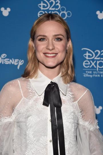 ANAHEIM, CALIFORNIA - AUGUST 24: Evan Rachel Wood of 'Frozen 2' took part today in the Walt Disney Studios presentation at Disney’s D23 EXPO 2019 in Anaheim, Calif.  'Frozen 2' will be released in U.S. theaters on November 22, 2019. (Photo by Alberto E. Rodriguez/Getty Images for Disney)Chiwetel Ejiofor