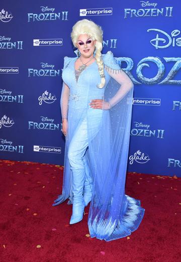 Nina West attends the premiere of Disney's "Frozen 2" at Dolby Theatre on November 07, 2019 in Hollywood, California. (Photo by Amy Sussman/Getty Images)