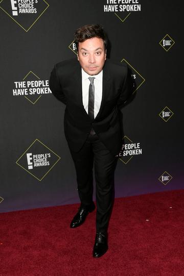 Jimmy Fallon attends the 2019 E! People's Choice Awards at Barker Hangar on November 10, 2019 in Santa Monica, California. (Photo by Frazer Harrison/Getty Images)