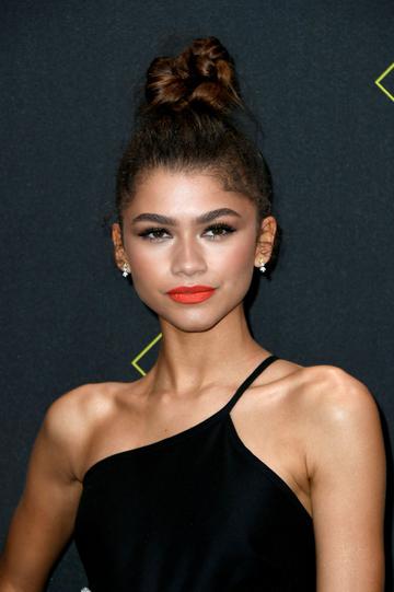Zendaya attends the 2019 E! People's Choice Awards at Barker Hangar on November 10, 2019 in Santa Monica, California. (Photo by Frazer Harrison/Getty Images)