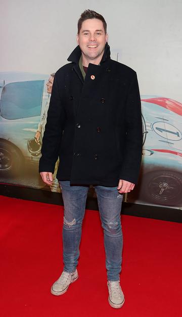 Marty Miller pictured at the special preview screening of Le Mans '66 at Cineworld, Dublin.
Photo: Brian McEvoy.
