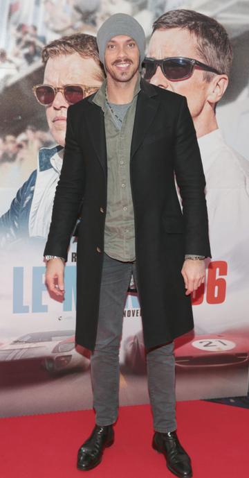 Carl Shaaban pictured at the special preview screening of Le Mans '66 at Cineworld, Dublin.
Photo: Brian McEvoy.