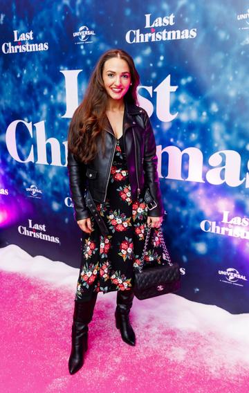 Belle Azzure 
pictured at the Universal Pictures Irish premiere screening of Last Christmas at the Light House Cinema, Dublin. 
Picture: Andres Poveda
