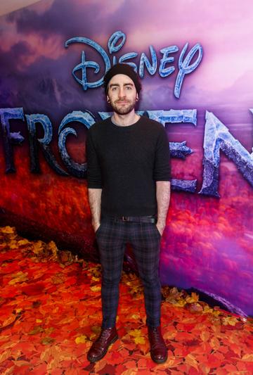Davey O'Reilly pictured at the special preview screening of Disney’s “Frozen 2” at the Light House Cinema, Dublin. 
Picture Andres Poveda
