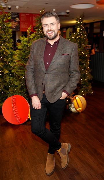 James Patrice pictured at the M&S Christmas Market inspired press show in the M&S Rooftop Café,  Grafton Street to celebrate the M&S Christmas food collection. Picture: Andres Poveda