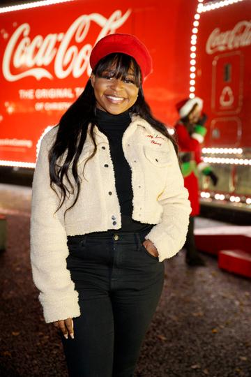 Soulé pictured at Coca-Cola’s Christmas Truck Tour launch which took place Monday 25th November at the RDS, Dublin. Photo: Andres Poveda