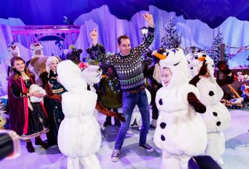 Ryan Tubridy is pictured at the set reveal for The Late Late Toy Show 2019 which will take place on Friday 29th November at 9:35pm on RTÉ One. Picture: Andres Poveda