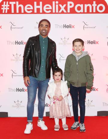 Pictured are (LtoR) Luke Thomas, Sean Lee and Frankie Lee at the opening night of The Three Musketeers at The Helix.

Photo: Sasko Lazarov/Photocall Ireland

