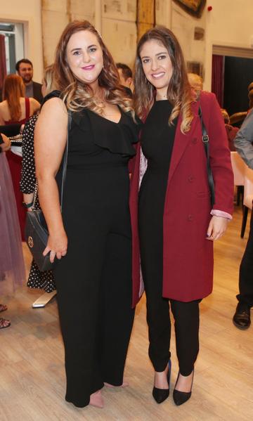 Pictured at the fun filled Christmas afternoon tea at The Morrison Hotel were Ashley Tracy and Julie Nelson. Photograph: Leon Farrell / Photocall Ireland