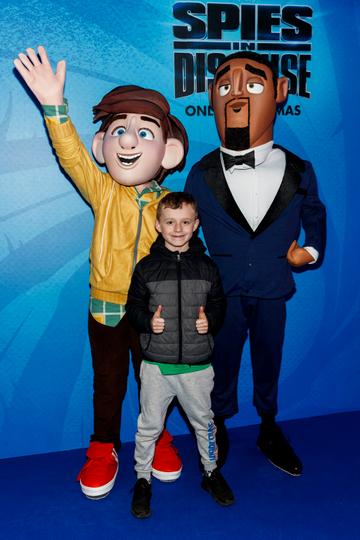 Dylan Whelehan (8) pictured at the special preview screening of SPIES IN DISGUISE in Cineworld. 
Picture: Andres Poveda
