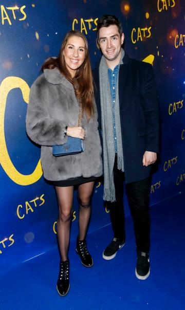 Clementine MacNeice and Jamie Lynch pictured at the Irish premiere screening of ‘Cats’ at The Stella Theatre, Rathmines.
Picture: Andres Poveda
