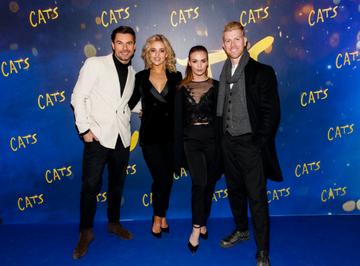Dancing with the Stars Robert Rowinski, Laura Nolan, Kylee and Stephen Vincent pictured at the Irish premiere screening of ‘Cats’ at The Stella Theatre, Rathmines.
Picture: Andres Poveda
