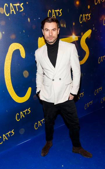 Robert Rowinski pictured at the Irish premiere screening of ‘Cats’ at The Stella Theatre, Rathmines.
Picture: Andres Poveda
