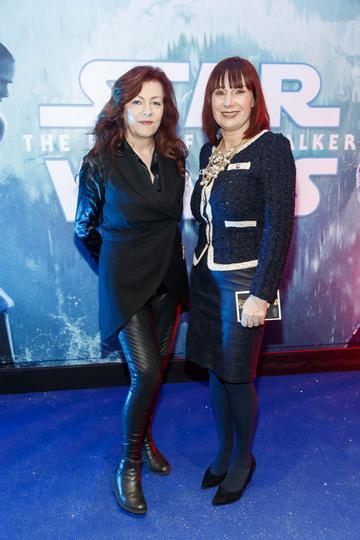 Trish Long (Vice President & General Manager Walt Disney Studios Motion Pictures Ireland) with Josepha Madigan  TD (Minister for Culture, Heritage and the Gaeltacht) pictured at the Irish premiere screening of Star Wars: The Rise of Skywalker at Cineworld, Dublin.
Picture: Andres Poveda

