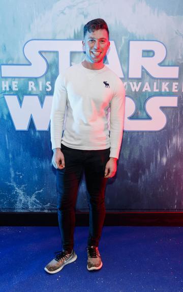 Elliott Ryan pictured at the Irish premiere screening of Star Wars: The Rise of Skywalker at Cineworld, Dublin.
Picture: Andres Poveda
