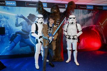 Finn Sweeney (14) pictured at the Irish premiere screening of Star Wars: The Rise of Skywalker at Cineworld, Dublin.
Picture: Andres Poveda
