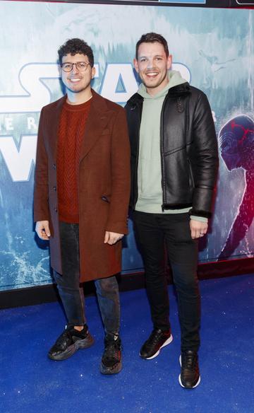 Clay Giles and Kenneth Giles pictured at the Irish premiere screening of Star Wars: The Rise of Skywalker at Cineworld, Dublin.
Picture: Andres Poveda
