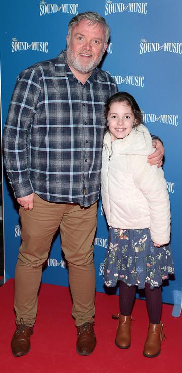 Liam Coburn and Abigail Coburn  pictured at the opening night of The Sound of Music at the Bord Gais Energy Theatre, Dublin.
Pic Brian McEvoy