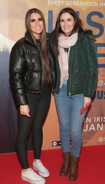 Vanessa Dobie and Mona Pavel at the special preview screening of Just Mercy at the Lighthouse Cinema, Dublin.
Pic Brian McEvoy

