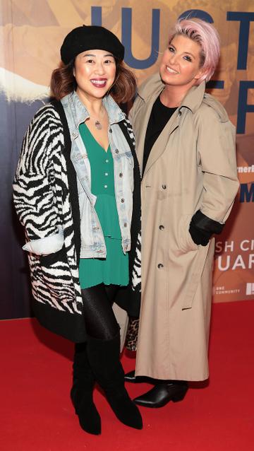Judy Wong and Timea Stoilowa at the special preview screening of Just Mercy at the Lighthouse Cinema, Dublin.
Pic Brian McEvoy
