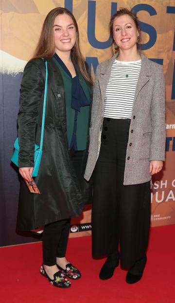 Laurence Bolduc and Maggie Kobik at the special preview screening of Just Mercy at the Lighthouse Cinema, Dublin.
Pic Brian McEvoy
