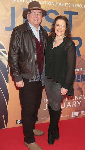Rebecca Burrell and Peter Kenny at the special preview screening of Just Mercy at the Lighthouse Cinema, Dublin.
Pic Brian McEvoy

