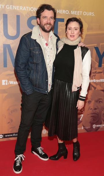 Kevin McGahern and his wife Siobhan McGahern at the special preview screening of Just Mercy at the Lighthouse Cinema, Dublin.
Pic Brian McEvoy
