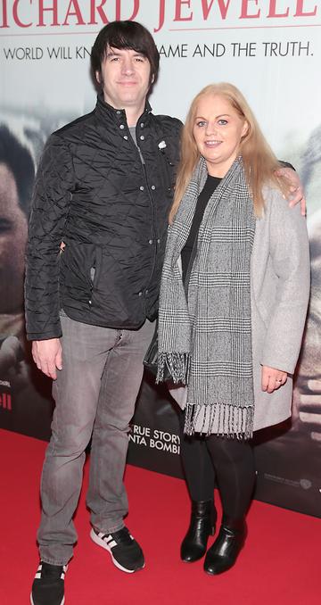John Hughes and Celine Hughes pictured at the special preview screening of Richard Jewell at Cineworld, Dublin.
Pic: Brian McEvoy
