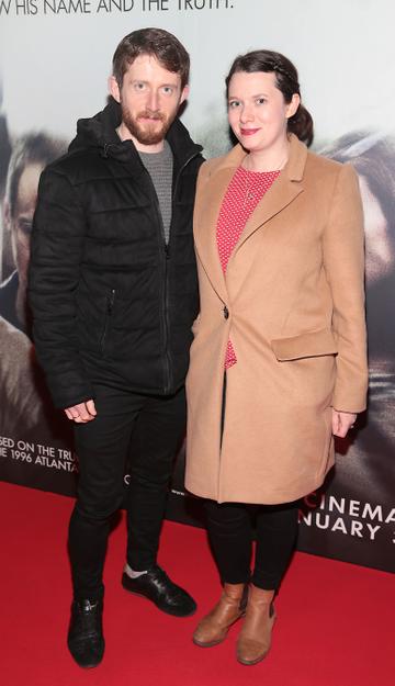 Daragh Bailey and Therese Anglim pictured at the special preview screening of Richard Jewell at Cineworld, Dublin.
Pic: Brian McEvoy
